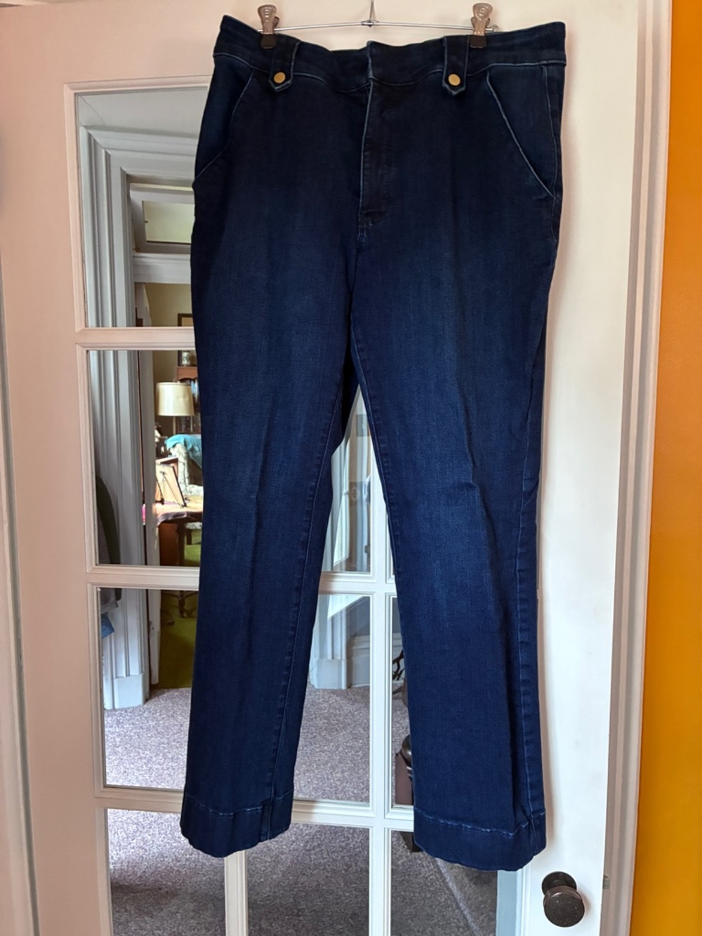 Croft and Barrow women's trouser jeans, sz 14 brand new